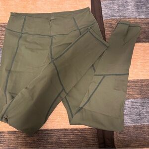 BP Born Primitive OD Green leggings sz L GUC